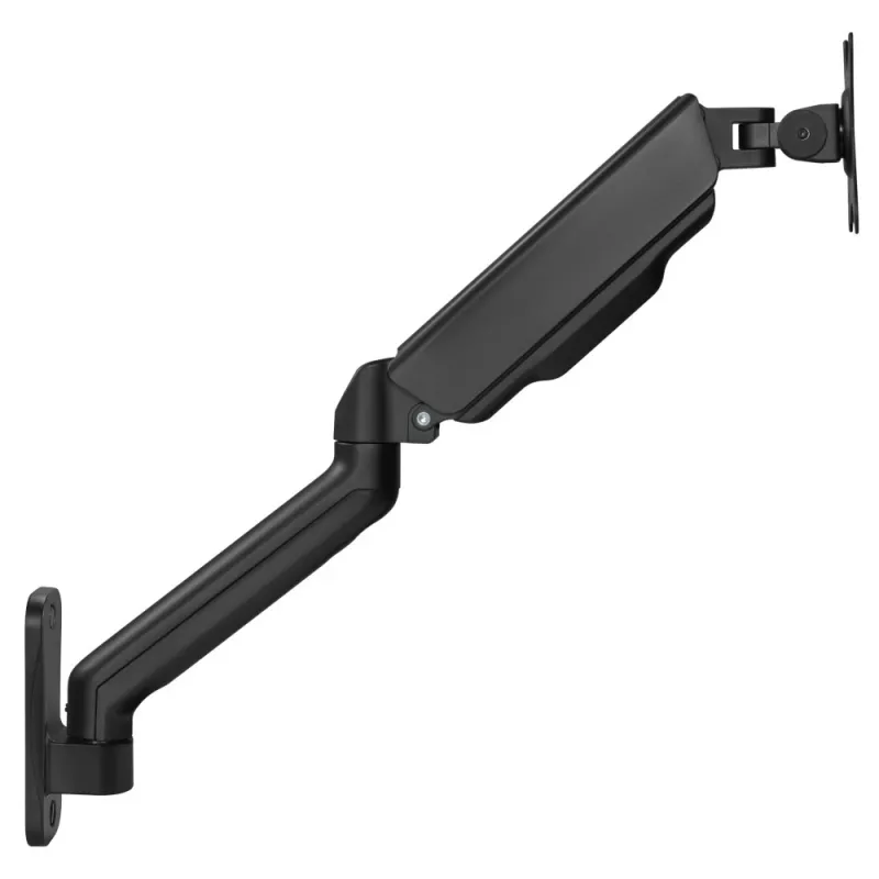 Techly ICA-LCD G112E sukiojamas sieninis monitoriaus laikiklis su dujų spyruokle, vienam 17-32 colių (43-81,3 cm) ekranui, 9 kg