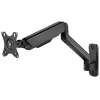 Techly ICA-LCD G112E sukiojamas sieninis monitoriaus laikiklis su dujų spyruokle, vienam 17-32 colių (43-81,3 cm) ekranui, 9 kg