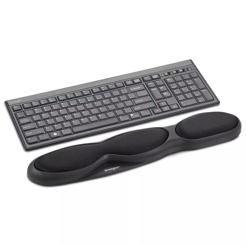 Kensington Comfort Gel riešo atrama klaviatūrai – juoda