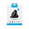 Sandberg Wireless Vertical Mouse Pro, dešinei rankai, vertikalus dizainas, optinis, RF belaidis, 1600 DPI, juoda