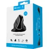 Sandberg Wireless Vertical Mouse Pro, dešinei rankai, vertikalus dizainas, optinis, RF belaidis, 1600 DPI, juoda