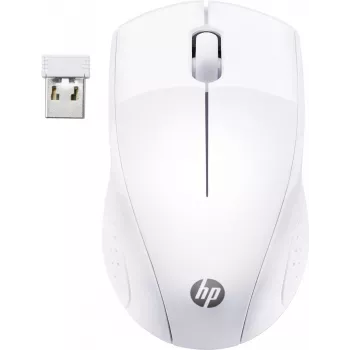 HP Wireless Mouse 220 (Snow White) – belaidė optinė pelė, RF, balta