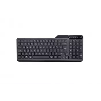 HP 460 Multi-Device Bluetooth klaviatūra, pilno dydžio (100%), belaidė, Bluetooth, mechaninė, juoda