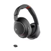 HP Poly Voyager Surround 85 UC ausinių rinkinys su USB-C laidu, USB-C/A adapteriu ir įkrovimo stovu