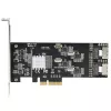 StarTech.com 8 prievadų SATA PCIe kortelė - PCI Express 6Gbps SATA plėtimo adapteris su 4 valdikliais - SATA PCIe valdiklio kortelė - PCI-e x4 Gen 2 į SATA III - SATA HDD/SSD