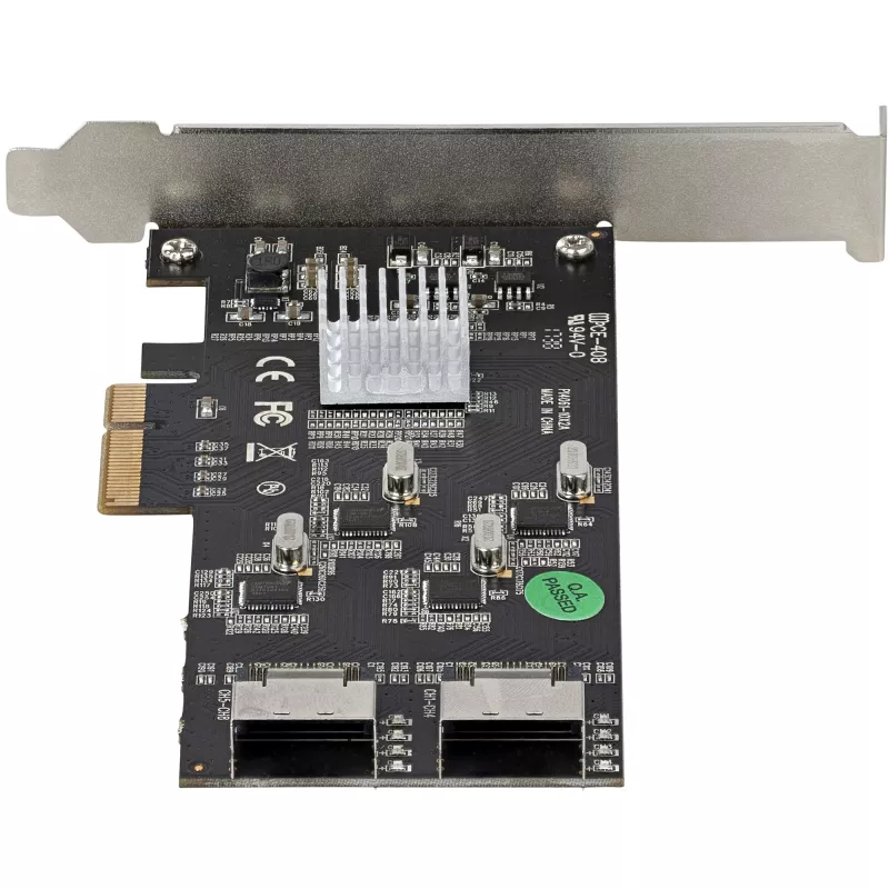 StarTech.com 8 prievadų SATA PCIe kortelė - PCI Express 6Gbps SATA plėtimo adapteris su 4 valdikliais - SATA PCIe valdiklio kortelė - PCI-e x4 Gen 2 į SATA III - SATA HDD/SSD