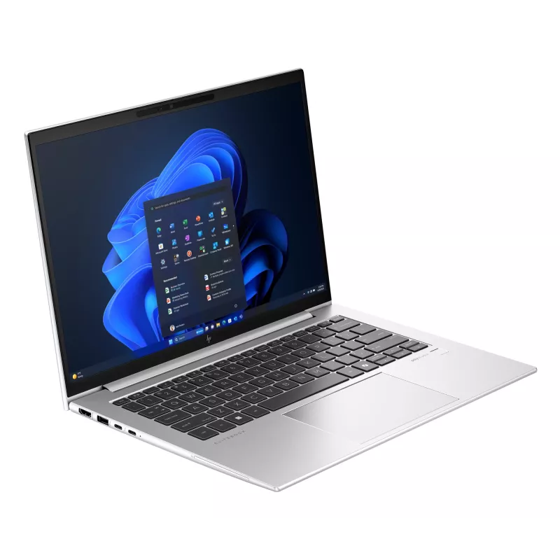 HP EliteBook 840 G11 Intel Core Ultra 7 155U nešiojamas kompiuteris 35,6 cm (14 colių) WUXGA 16 GB DDR5-SDRAM 512 GB SSD Wi-Fi 6E (802.11ax) Windows 11 Pro AI PC sidabrinis
