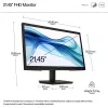 HP Series 3 Pro 322pv 21.45 colio FHD monitorius, 54,5 cm (21,4 colio), 1920 x 1080 pikselių, Full HD, LCD, 5 ms, juodas
