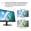 HP Series 3 Pro 322pv 21.45 colio FHD monitorius, 54,5 cm (21,4 colio), 1920 x 1080 pikselių, Full HD, LCD, 5 ms, juodas