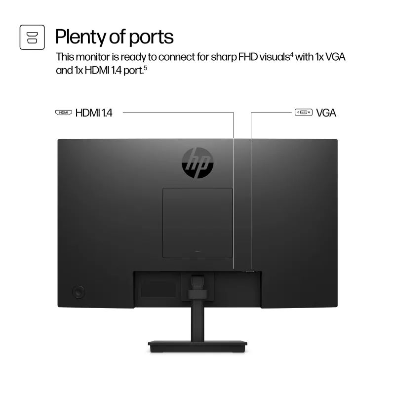 HP Series 3 Pro 23.8 colio FHD monitorius - 324pv, 60.5 cm (23.8 colio), 1920 x 1080 pikselių, Full HD, LCD, 5 ms, juodas