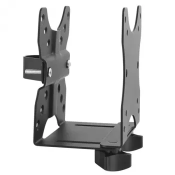 StarTech.com Thin Client Mount – VESA tvirtinimo laikiklis monitoriaus stovui, laikantis mažą darbalaukį, 5 kg, 75x75, 100x100 mm, juodas, plastikas, plienas