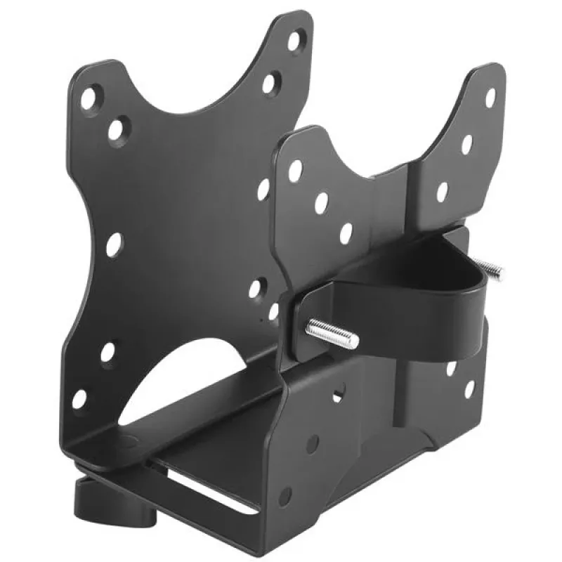 StarTech.com Thin Client Mount – VESA tvirtinimo laikiklis monitoriaus stovui, laikantis mažą darbalaukį, 5 kg, 75x75, 100x100 mm, juodas, plastikas, plienas