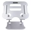 StarTech.com reguliuojamo aukščio aliumininis nešiojamojo kompiuterio stovas, sulankstomas, iki 10 kg