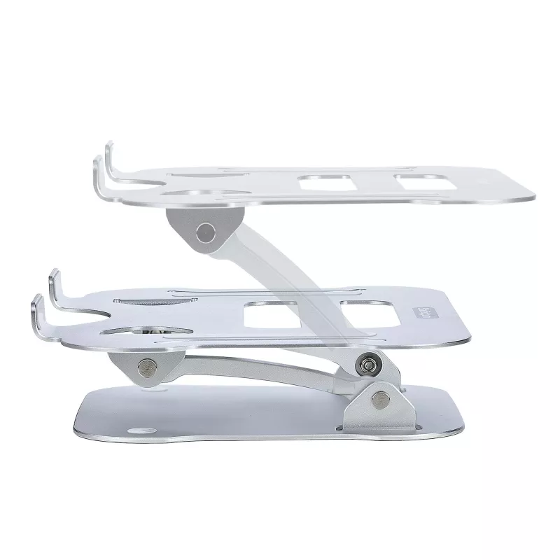 StarTech.com reguliuojamo aukščio aliumininis nešiojamojo kompiuterio stovas, sulankstomas, iki 10 kg