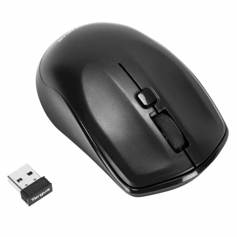 Targus AKM610NO belaidis klaviatūros ir pelės rinkinys, RF, QWERTY išdėstymas, nordietiškas, juodas