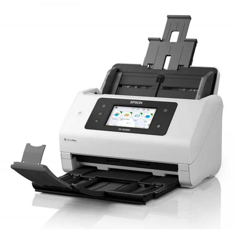 Epson WorkForce DS-800WN Dokumentų skaitytuvas (lapų padavimas) 600 x 600 DPI A4 Baltas