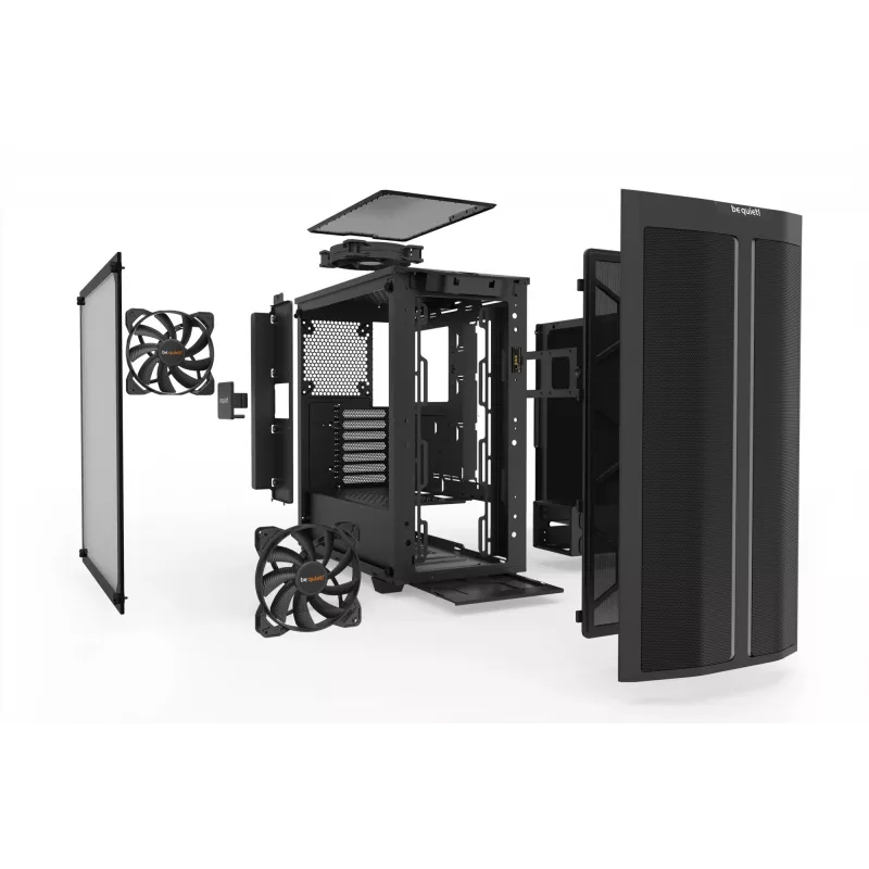 Korpusas be quiet! Pure Base 500DX Black