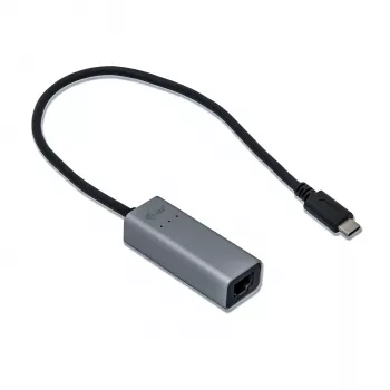 i-tec Metal USB-C Gigabit Ethernet Adapter, pilka spalva
