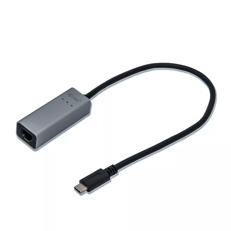 i-tec Metal USB-C Gigabit Ethernet Adapter, pilka spalva