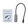 i-tec Metal USB-C Gigabit Ethernet Adapter, pilka spalva