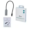 i-tec Metal USB-C Gigabit Ethernet Adapter, pilka spalva
