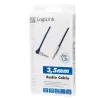 Audio kabelis LogiLink 3,5 mm – 3,5 mm 1 m mėlynas