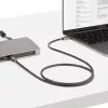 StarTech.com 1 m USB4 laidas, USB-IF sertifikuotas USB-C laidas, 40 Gbps, USB Type-C duomenų perdavimo laidas, 100 W galios tiekimas, 8K 60 Hz, suderinamas su Thunderbolt 4/3/USB 3.2