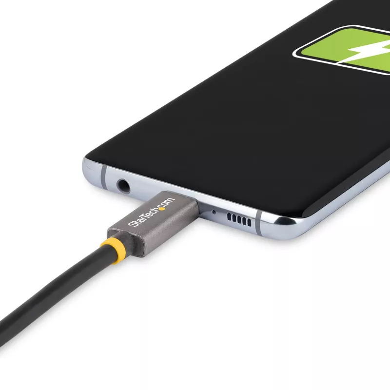 StarTech.com 1 m USB4 laidas, USB-IF sertifikuotas USB-C laidas, 40 Gbps, USB Type-C duomenų perdavimo laidas, 100 W galios tiekimas, 8K 60 Hz, suderinamas su Thunderbolt 4/3/USB 3.2