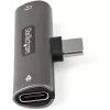 StarTech.com CDP235APDM USB-C adapteris garsui ir krovimui: 3,5 mm TRRS ausinių lizdas ir 60 W USB-C Power Delivery, telefonams/planšetėms/nešiojamiesiems