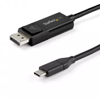 StarTech.com 1 m USB-C į DisplayPort 1.4 laidas, 8K 60Hz/4K, dvipusis DP į USB-C arba USB-C į DP adapteris, HBR3/HDR/DSC, USB Type-C/Thunderbolt monitoriaus laidas