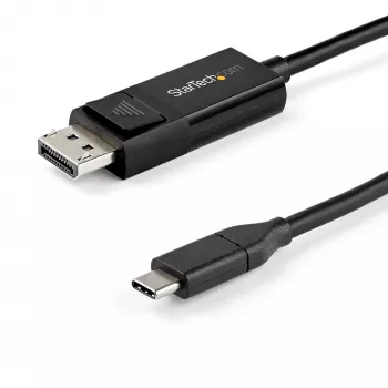 StarTech.com 2 m USB-C į DisplayPort 1.4 laidas, 8K 60Hz/4K, dvipusis, HBR3/HDR/DSC, USB Type-C/TB3 monitoriaus laidas (CDP2DP142MBD)