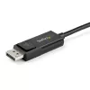 StarTech.com 2 m USB-C į DisplayPort 1.4 laidas, 8K 60Hz/4K, dvipusis, HBR3/HDR/DSC, USB Type-C/TB3 monitoriaus laidas (CDP2DP142MBD)