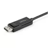 StarTech.com 1 m USB-C į DisplayPort 1.2 laidas 4K 60Hz - Dvikryptis DP į USB-C arba USB-C į DP reversinis vaizdo adapterio laidas - HBR2/HDR - USB Type C/Thunderbolt monitoriaus laidas