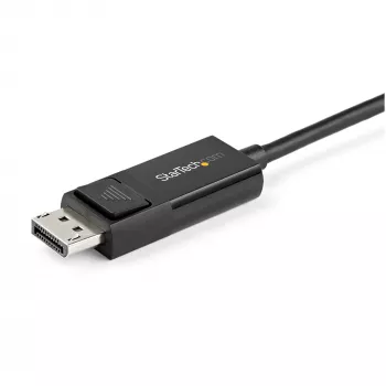 StarTech.com 1 m USB-C į DisplayPort 1.2 laidas 4K 60Hz - Dvikryptis DP į USB-C arba USB-C į DP reversinis vaizdo adapterio laidas - HBR2/HDR - USB Type C/Thunderbolt monitoriaus laidas