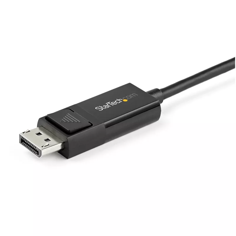 StarTech.com 1 m USB-C į DisplayPort 1.2 laidas 4K 60Hz - Dvikryptis DP į USB-C arba USB-C į DP reversinis vaizdo adapterio laidas - HBR2/HDR - USB Type C/Thunderbolt monitoriaus laidas
