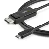 StarTech.com 1 m USB-C į DisplayPort 1.2 laidas 4K 60Hz - Dvikryptis DP į USB-C arba USB-C į DP reversinis vaizdo adapterio laidas - HBR2/HDR - USB Type C/Thunderbolt monitoriaus laidas