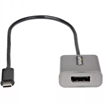 StarTech.com USB-C į DisplayPort adapteris - 8K/4K 60Hz USB-C į DisplayPort 1.4 adapteris - USB Type-C į DP monitoriaus vaizdo keitiklis - suderinamas su Thunderbolt 3 - su 30 cm ilgio kabeliu