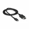 StarTech.com USB-C į DisplayPort 1.2 laidas, 1 m, 4K 60Hz, HBR2, USB Type-C DP Alt režimas, juodas