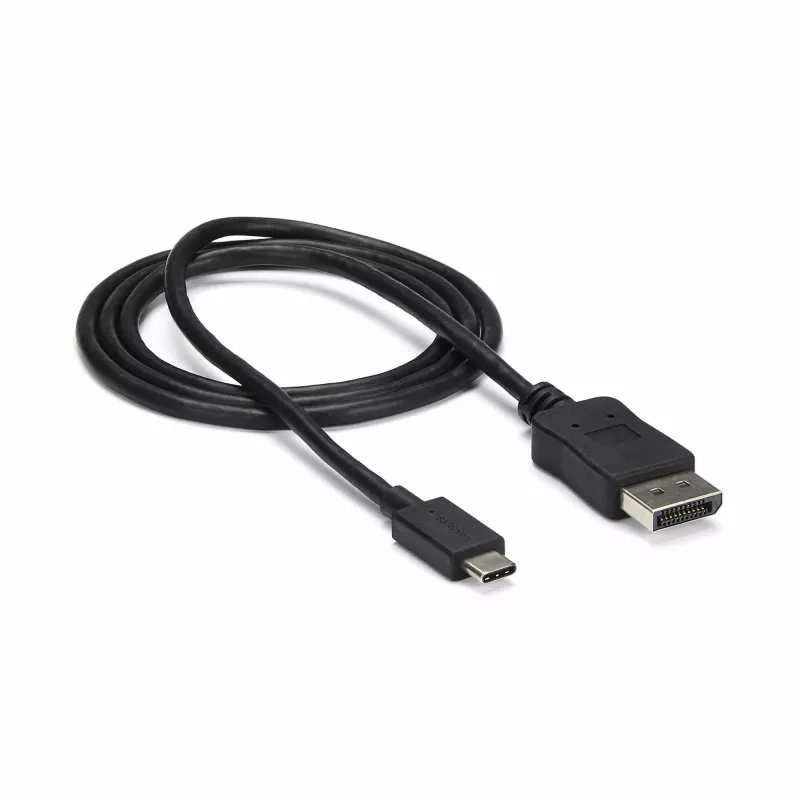 StarTech.com USB-C į DisplayPort 1.2 laidas, 1 m, 4K 60Hz, HBR2, USB Type-C DP Alt režimas, juodas