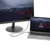 StarTech.com 6ft/1.8m USB-C į DisplayPort 1.2 laidas 4K 60Hz - USB-C į DisplayPort adapterio laidas HBR2 - USB Type-C DP Alt režimo vaizdo laidas monitoriui - suderinamas su Thunderbolt 3 - juodas