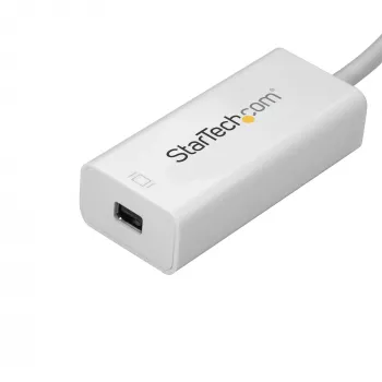 StarTech.com USB-C į Mini DisplayPort adapteris – 4K 60Hz – baltas – USB 3.1 Type-C į Mini DP adapteris – atnaujinta versija CDP2MDPEC