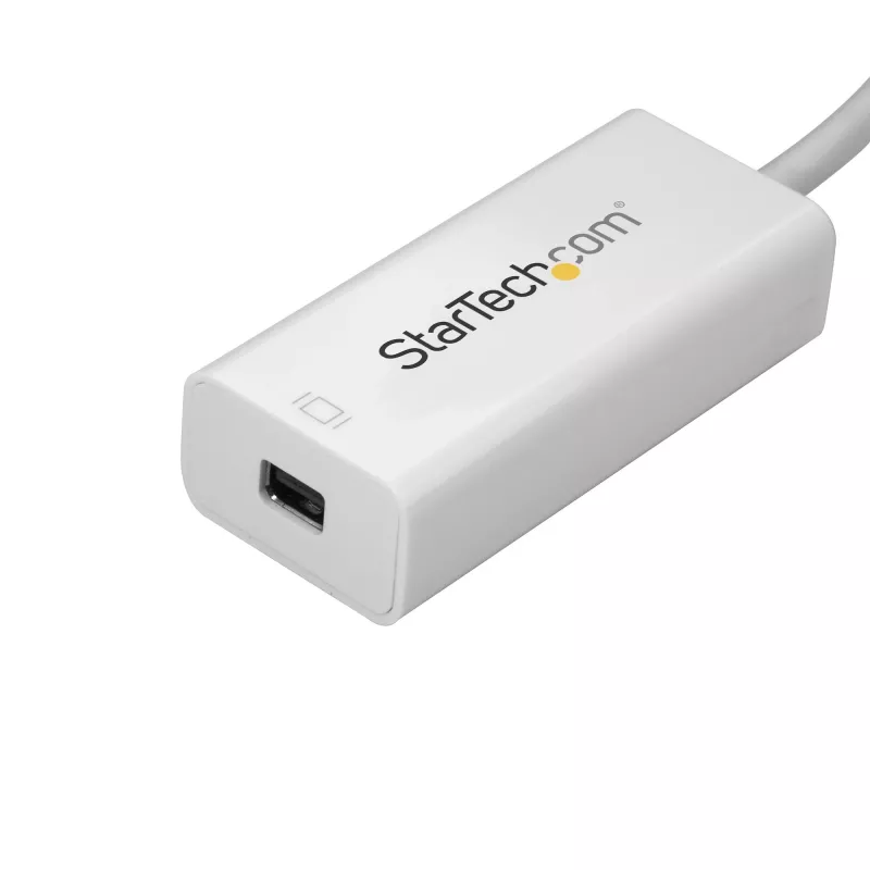 StarTech.com USB-C į Mini DisplayPort adapteris – 4K 60Hz – baltas – USB 3.1 Type-C į Mini DP adapteris – atnaujinta versija CDP2MDPEC