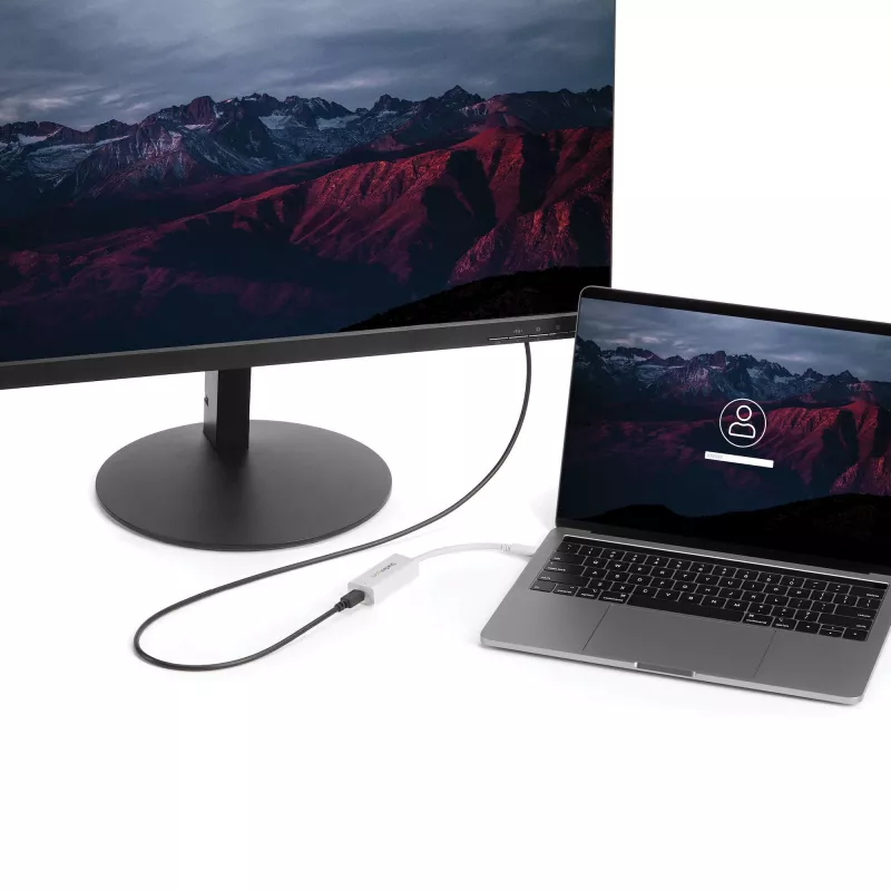 StarTech.com USB-C į Mini DisplayPort adapteris – 4K 60Hz – baltas – USB 3.1 Type-C į Mini DP adapteris – atnaujinta versija CDP2MDPEC