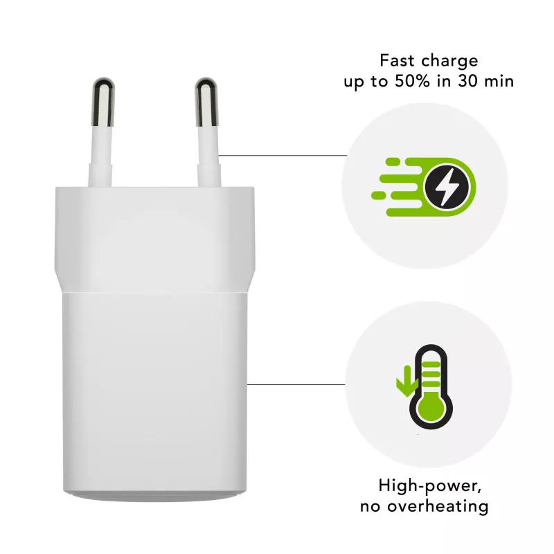dbramante1928 re-charge Pro - Sieninis įkroviklis - USB-C 30W - EU