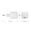 dbramante1928 re-charge Pro - Sieninis įkroviklis - USB-C 30W - EU