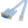 StarTech.com 6 ft RJ45 į DB9 Cisco konsolės valdymo maršrutizatoriaus laidas - M/F