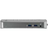 StarTech.com USB-C USB-A Dock - Hibridinė universali USB 3.0 stotelė, skirta USB-C arba USB-A nešiojamiesiems kompiuteriams - dvigubas monitorius 4K 60Hz HDMI/DisplayPort - 6x USB-A, GbE - USB 3.1 Gen 1 - Windows/Mac