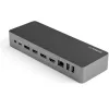 StarTech.com Universali nešiojamojo kompiuterio dokų stotelė, hibridinė USB-C ir USB-A, dviguba 4K DP ir HDMI, 100W PD, Mac / Windows / Chrome OS, 4x USB 5Gbps šakotuvas, GbE