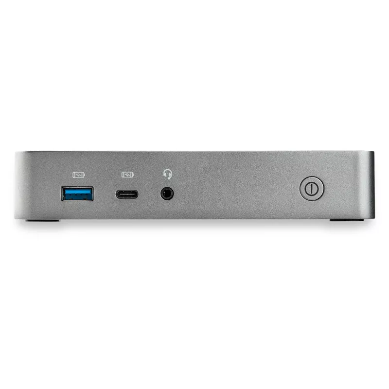 StarTech.com USB-C Dock - Dviejų monitorių 1080p HDMI nešiojamojo kompiuterio dokas - 65W maitinimo tiekimas - 1x USB-C, 3x USB-A, Ethernet - Dviejų vaizdo USB 3.1 Gen 1 Type-C dokas - Mac & Windows