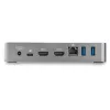 StarTech.com USB-C Dock - Dviejų monitorių 1080p HDMI nešiojamojo kompiuterio dokas - 65W maitinimo tiekimas - 1x USB-C, 3x USB-A, Ethernet - Dviejų vaizdo USB 3.1 Gen 1 Type-C dokas - Mac & Windows